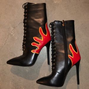Flame Booties